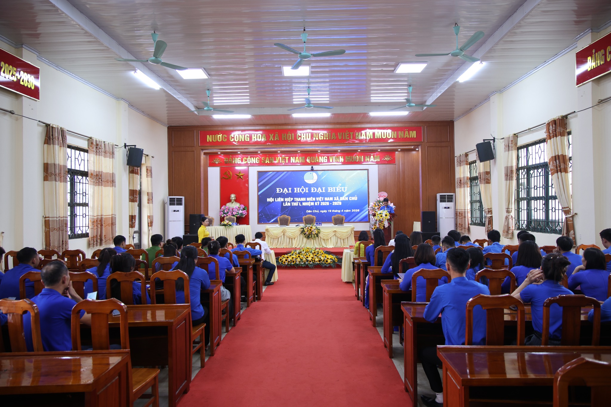 Hội liên hiệp thanh niên Việt Nam xã Dân Chủ tổ chức Đại hội đại biểu lần thứ I, nhiệm kỳ 2026 -2031