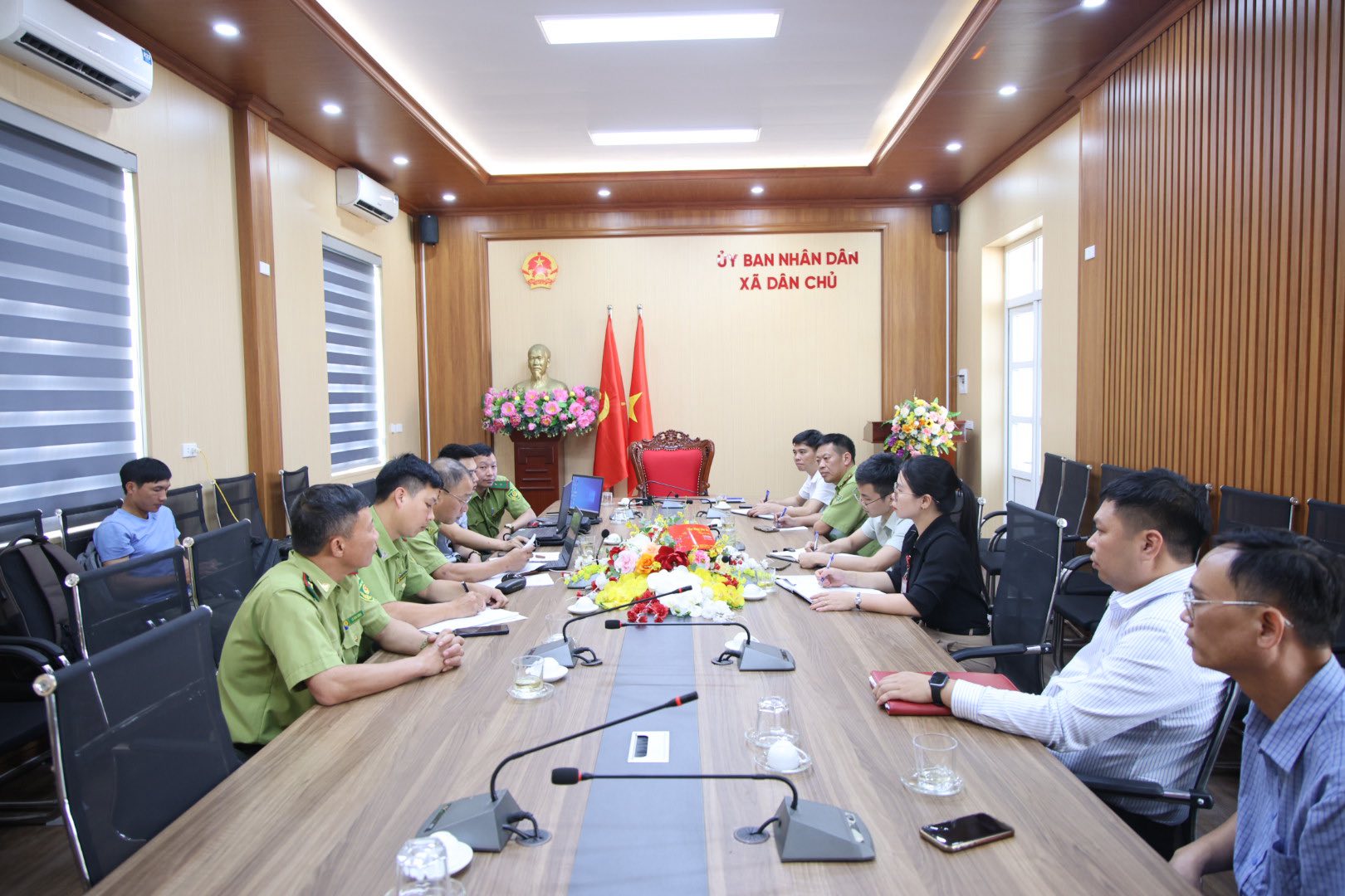 Hội nghị Kiểm tra, xác minh hiện trạng rừng theo đề nghị quyết định chủ trương chuyển mục đích sử dụng rừng sang mục đích khác để thực hiện “Dự án Đầu tư xây dựng và kinh doanh kết cấu hạ tầng Khu công nghiệp Phù Ninh