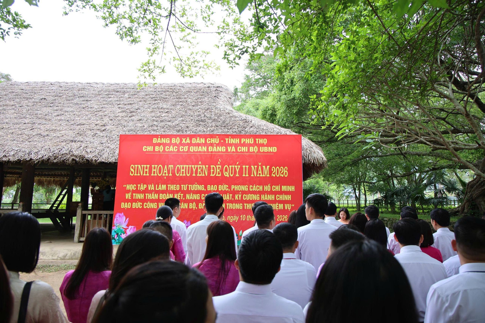 SINH HOẠT CHUYÊN ĐỀ QUÝ II NĂM 2026 TẠI KHU DI TÍCH LỊCH SỬ ĐẶC BIỆT QUỐC GIA TÂN TRÀO, TỈNH TUYÊN QUANG