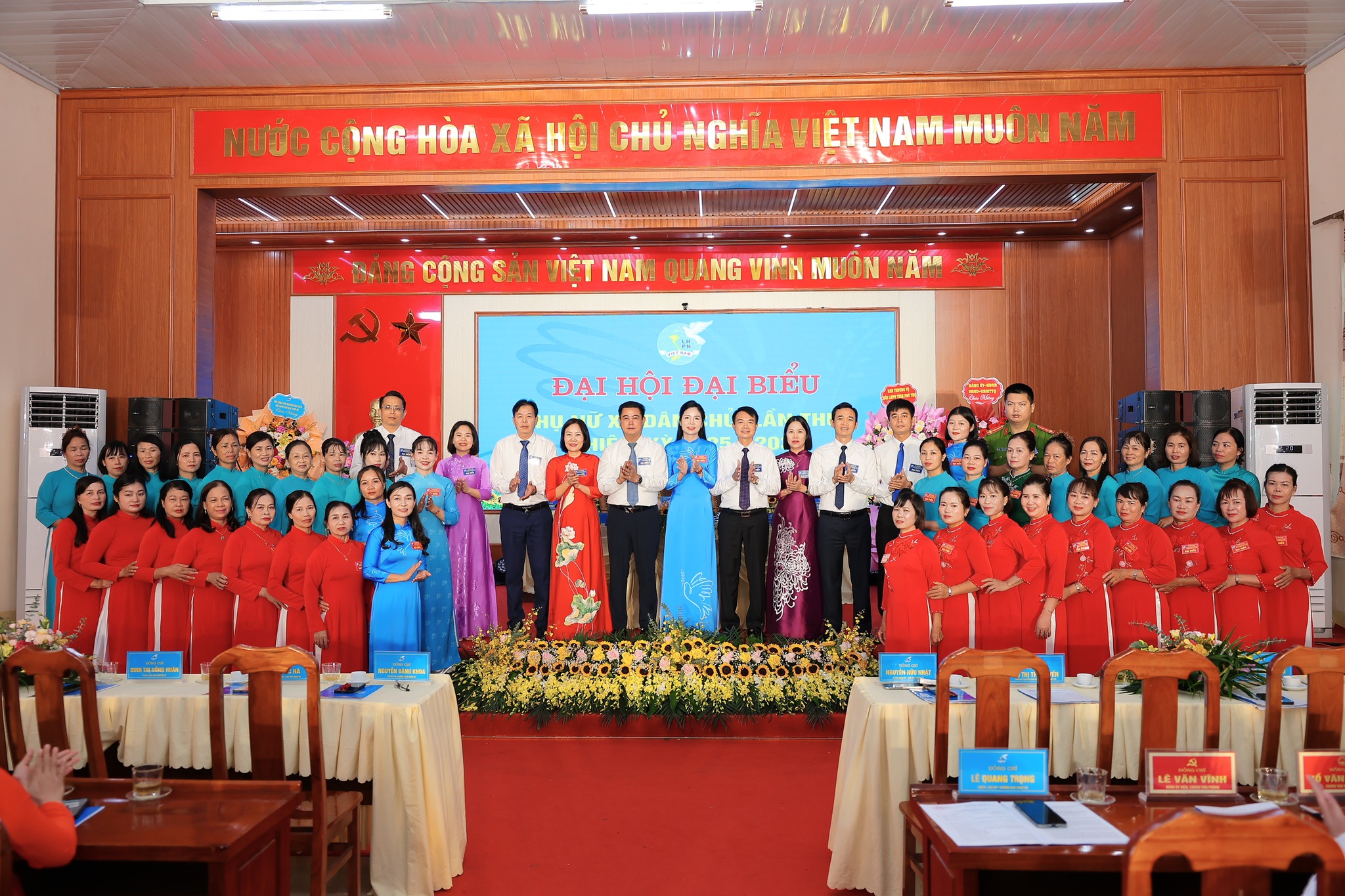 Đại hội đại biểu phụ nữ xã Dân Chủ lần thứ I, nhiệm kỳ 2025-2030.