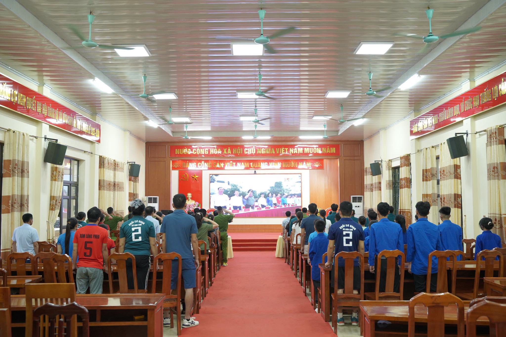 XÃ DÂN CHỦ TỔ CHỨC LỄ MÍT TINH VÀ GIẢI CHẠY PHONG TRÀO HƯỞNG ỨNG THÁNG HÀNH ĐỘNG PHÒNG CHỐNG MA TUÝ NĂM 2026