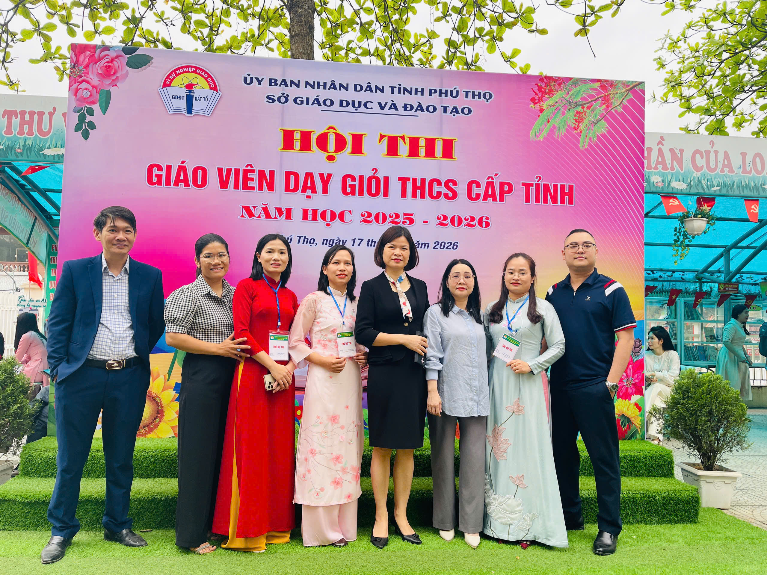 CÁN BỘ GIÁO VIÊN XÃ DÂN CHỦ TỰ TIN THAM GIA HỘI THI GIÁO VIÊN DẠY GIỎI THCS CẤP TỈNH NĂM HỌC 2025–2026