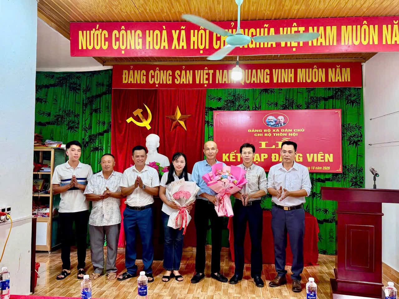ĐẢNG BỘ XÃ DÂN CHỦ - TỈNH PHÚ THỌ: QUYẾT LIỆT NÂNG CAO TỶ LỆ KẾT NẠP ĐẢNG VIÊN