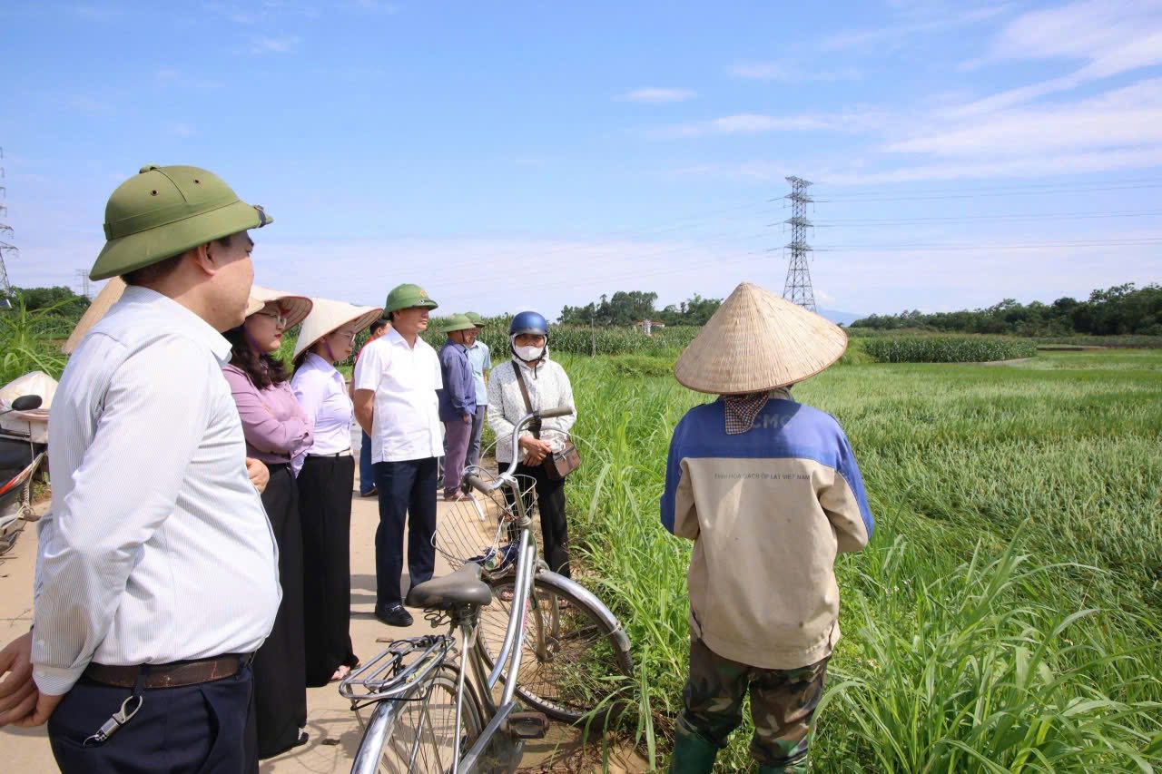 LÃNH ĐẠO UBND XÃ DÂN CHỦ KIỂM TRA THIỆT HẠI DO MƯA BÃO, GIÔNG LỐC XẢY RA TRONG NGÀY 02,03/5/2026