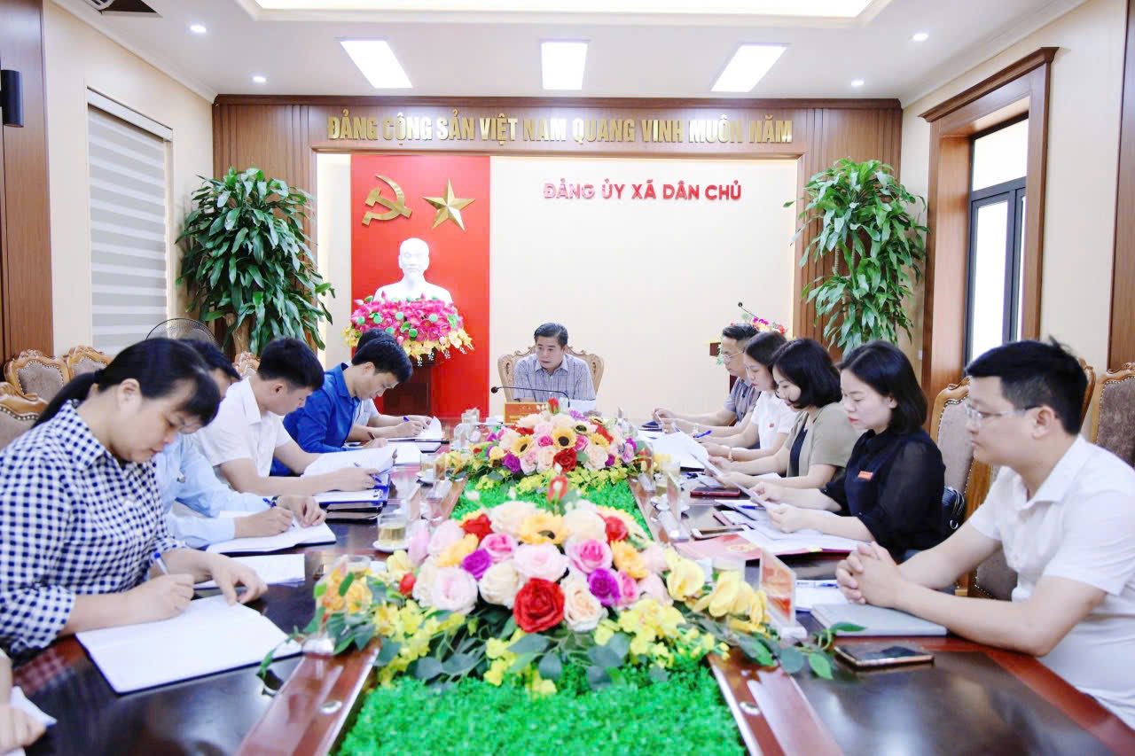 HỘI NGHỊ LIÊN TỊCH THỐNG NHẤT NỘI DUNG, CHƯƠNG TRÌNH KỲ HỌP THỨ HAI HĐND XÃ DÂN CHỦ KHÓA II, NHIỆM KỲ 2026 – 2031