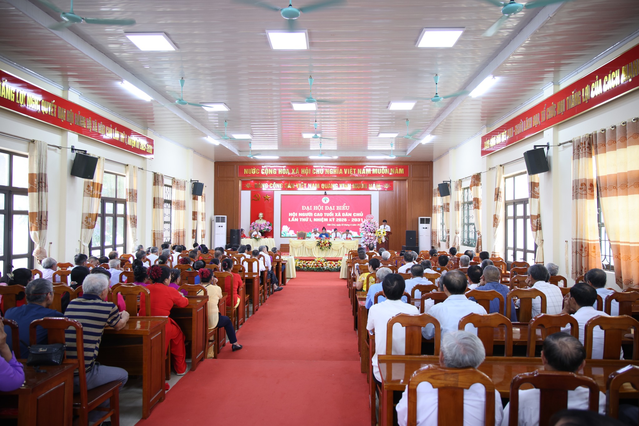 ĐẠI HỘI ĐẠI BIỂU HỘI NGƯỜI CAO TUỔI XÃ DÂN CHỦ LẦN THỨ I, NHIỆM KỲ 2026 – 2031