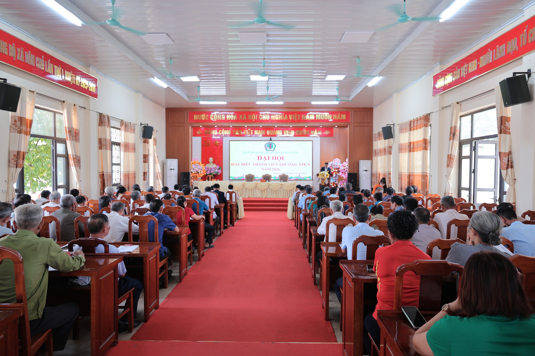 QUỸ TÍN DỤNG NHÂN DÂN HẠ GIÁP. TỔ CHỨC ĐẠI HỘI ĐẠI BIỂU THÀNH VIÊN THƯỜNG NIÊN, TRIỂN KHAI NHIỆM VỤ NĂM 2026