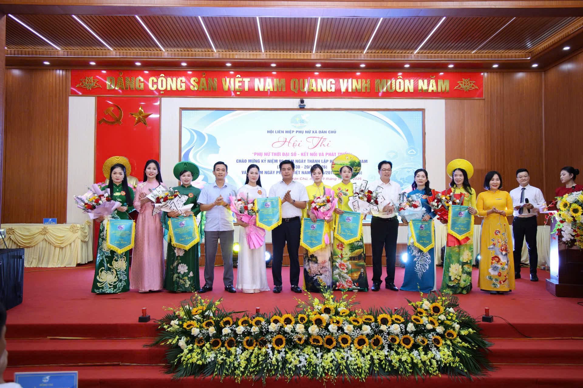 Hội LHPN xã Dân Chủ tổ chức Hội thi “Phụ nữ thời đại số – Kết nối và phát triển” chào mừng Ngày Phụ nữ Việt Nam 20/10