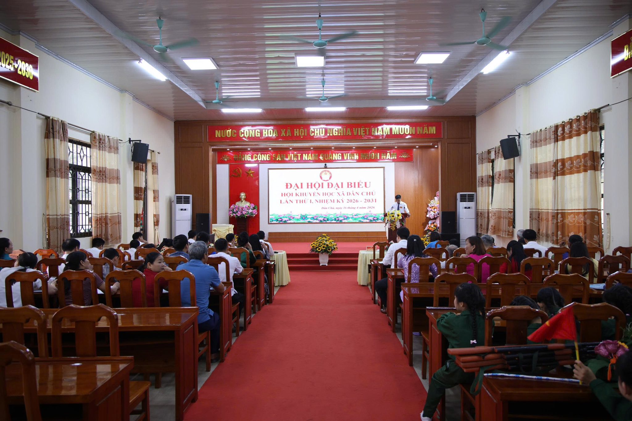 Đại hội Đại biểu Hội khuyến học xã Dân Chủ lần thứ nhất, nhiệm kỳ 2026 - 2031