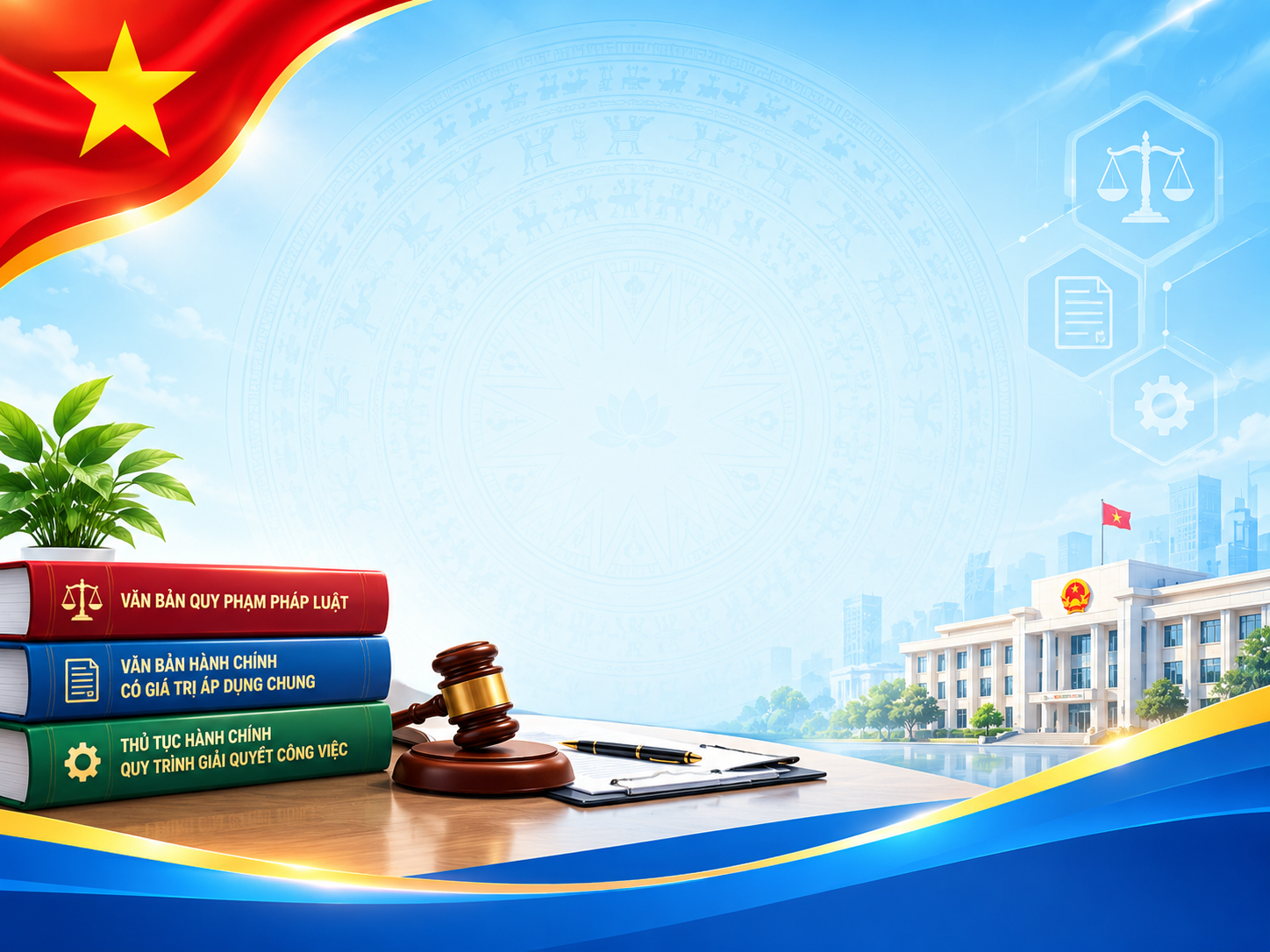 Văn bản quy phạm pháp luật; văn bản hành chính có giá trị áp dụng chung; thủ tục hành chính, quy trình giải quyết công việc của cơ quan, đơn vị.