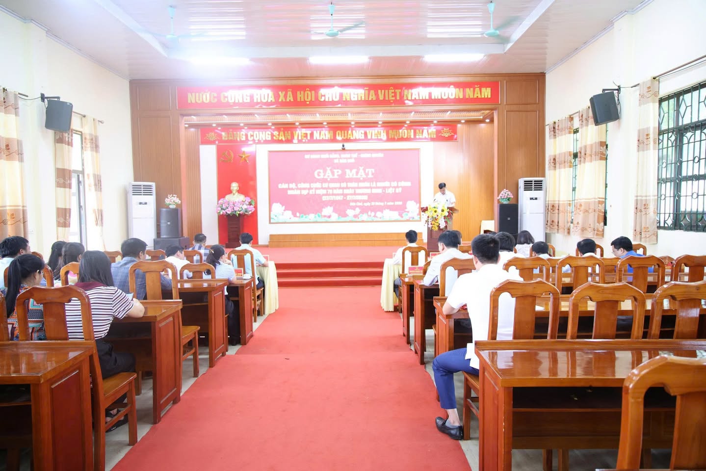 Gặp mặt cán bộ, công chức cơ quan có thân nhân là người có công nhân dịp kỷ niệm 79 năm Ngày Thương binh - Liệt sĩ (27/7/1947 - 27/7/2026)